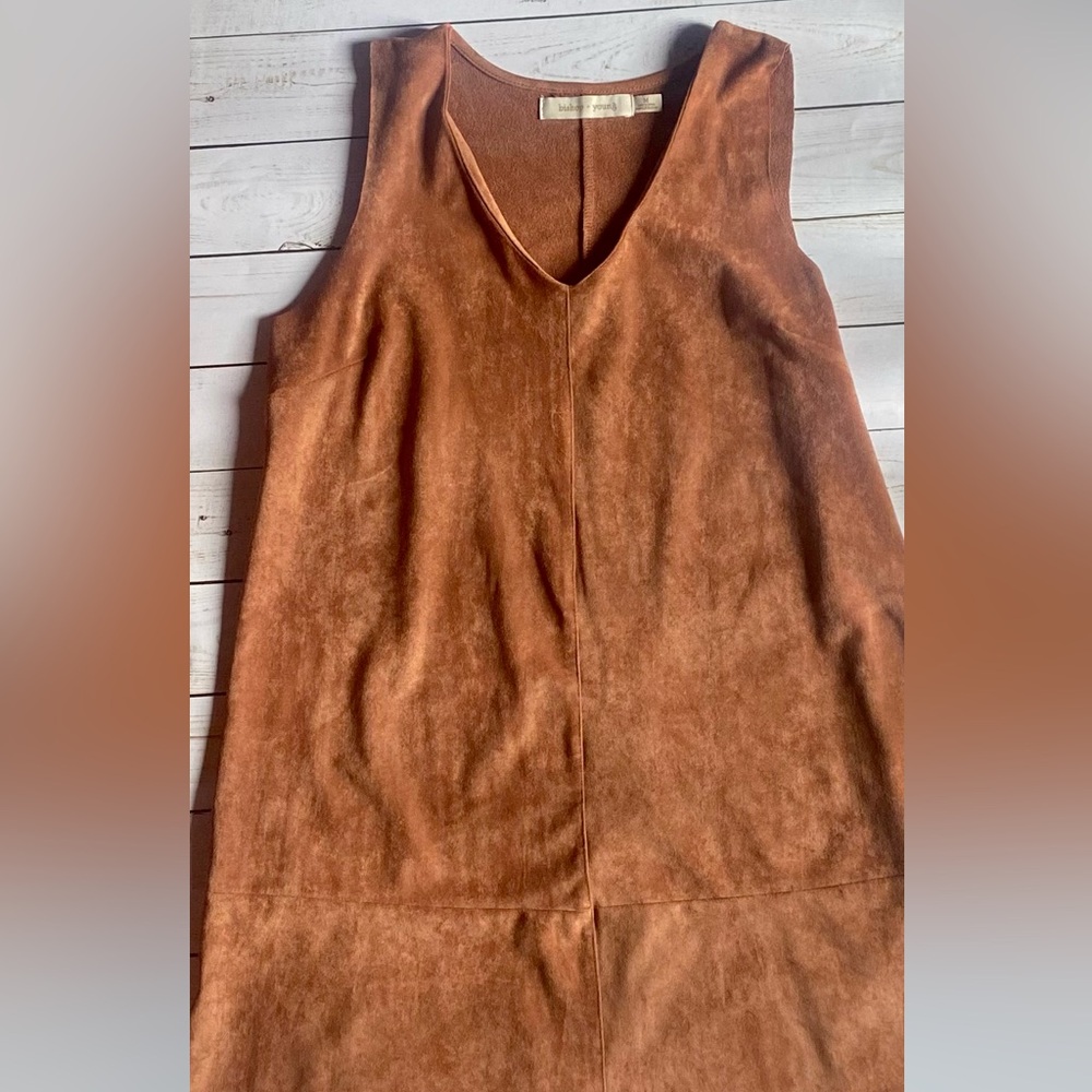 Bishop & young faux suede dress